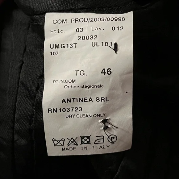 ARMANI COLLEZIONI beautiful BLAZER Jacket Made in ITALY with Velvet Details - Picture 9 of 16